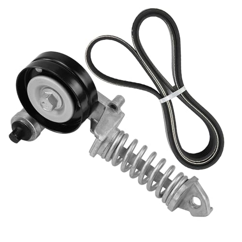 Image of 25195388 Engine Serpentine Belt Drive Kit with Tensioner | Compatible with Buick Encore 2013-2019 Chevrolet Cruze 2010-2016 & Vauxhall Insignia 2011-2017 Replaces# 55565236