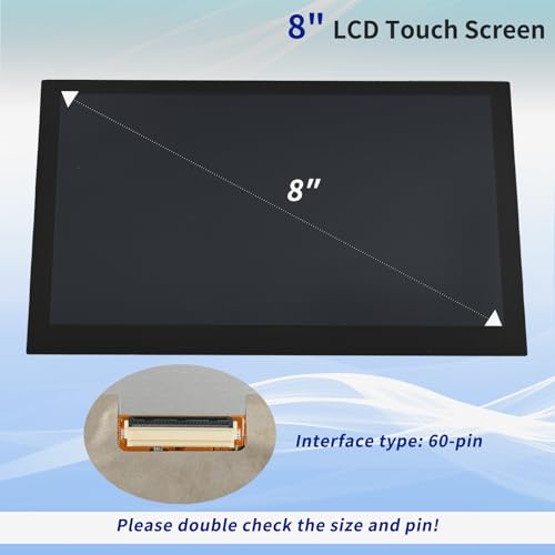 Image of 8 inch LCD Touch Screen Replace TDO-0797F00136 Compatible with Hyundai Tucson Santa Verna Solaris, Fit for KIA Sorento Seltos 2021 2022 2023 Digitizer Navigation Display LMB5F00136
