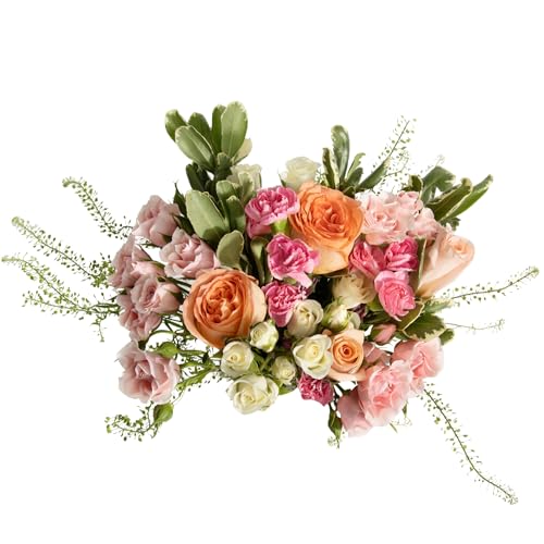 UrbanStems – The Spring Fling Bouquet (No Vase) – Fresh Flowers for Delivery – Birthday, Anniversary, or Romantic Gift