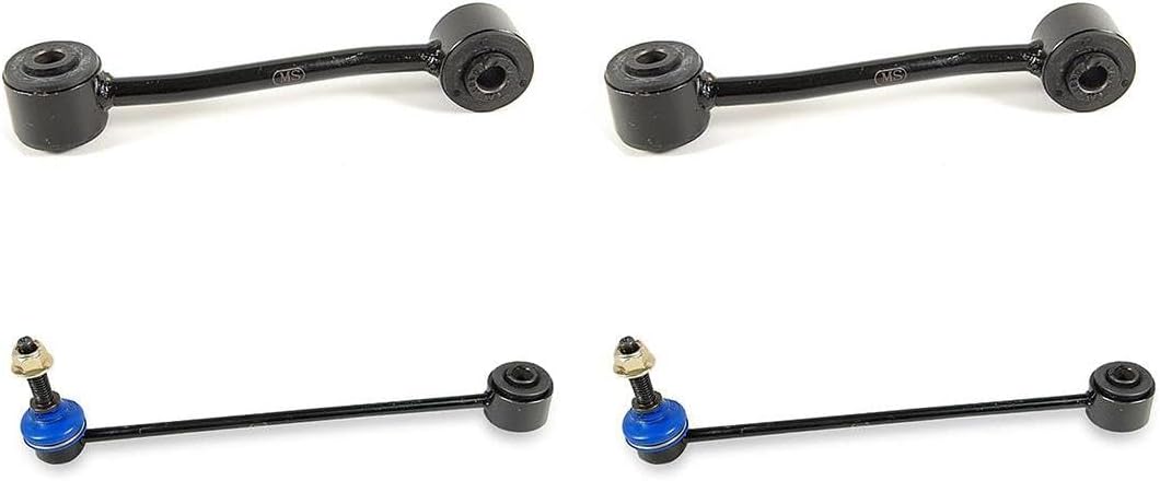 4x Front Rear Sway Bar Link Kit - Front Sway Bar End Links Automotive Replacement Sway Bar Link Kits Compatible with Dodge Nitro 2007