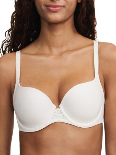Chantelle Norah Comfort Smooth Sweetheart T-Shirt Bra 32F, Talc