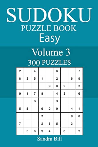 300 Easy Sudoku Puzzle Book