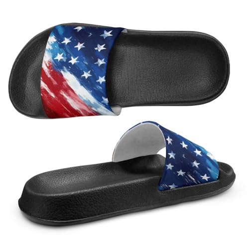 Image of Slides for Boys Girls Quick Drying Kids Slides Sandals Non-Slip