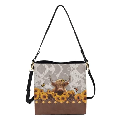 Womens Hobo Handbags PU Leather Tote Handbag Large Capacity Bucket Bags2