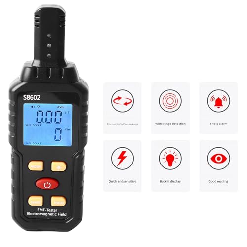 Medidor Electromagnético Multifuncional de Radiación y Temperatura miniatura 5