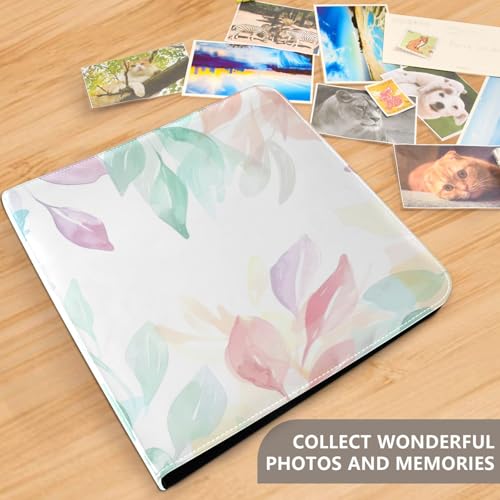 Álbum de Fotos Scrapbook Autoadhesivo FLildon de Piel PU Color A433, 3 Anillas, 40 Páginas, 11.8x11.2 pulgadas miniatura 5