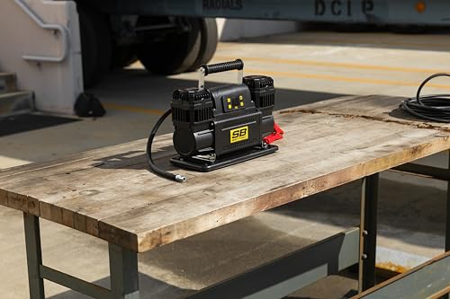 SmittyBilt PORTABLE DUAL HEAD COMPRESSOR WITH BAG - SB2782