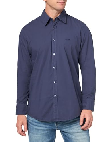 BOSS Men's Soft Flannel Button Down Shirt