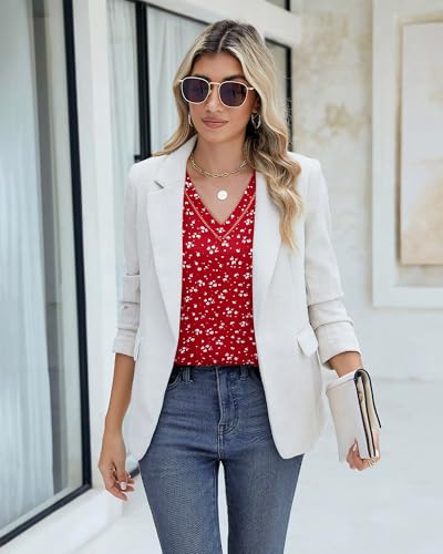  Timeson Women's Dressy 3/4 Sleeve Blouses for Business Casual Office Work
| Timeson Women's Business Casual 3/4 Sleeve  