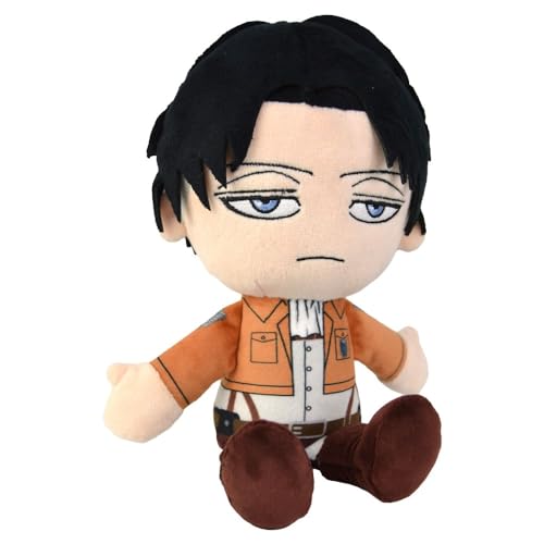 Popbuddies - Attack On Titan - Levi Ackerman - Felpa/Plush Figur/Toy - 29 cm - Original & Licencia