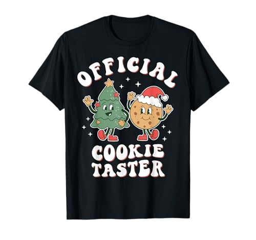 Official Cookie Taster | Christmas Cookie Taste Tester Baker T-Shirt