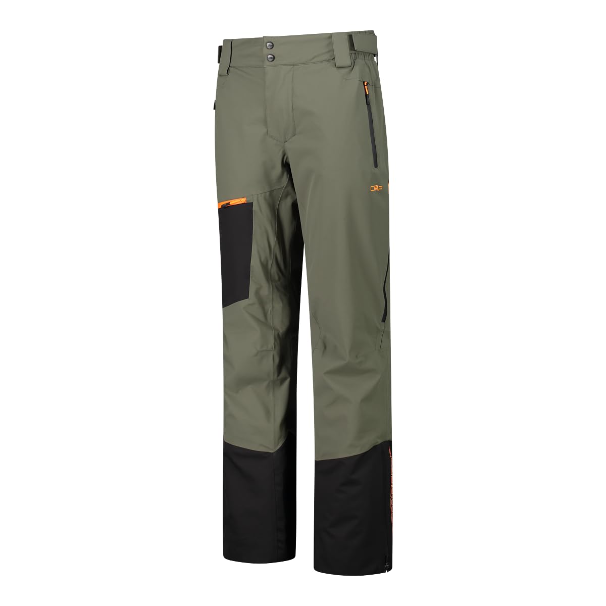 CMP Pantaloni da Sci Freeride in Twill da Uomo, 34W2027