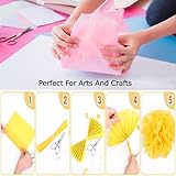 OMBRISA Tissue Paper 15 Colours, Coloured Gift Wrapping Paper 75 Sheets, Gift Tissue Paper Sheets 50 cm x 35 cm, for Packaging DIY Crafts Wedding Birthday Party Decorations Art Project - Image 6