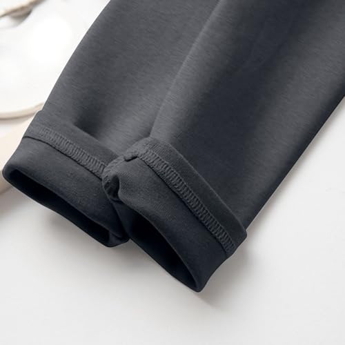 Dademeo Girls Cotton Leggings Bsice Solid High Waist Leggings for Girls Stretchy Comfortable Tights Pants 2025 Spring4