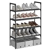 Mejora tu organización de zapatos con nuestro zapatero fuerte, elegante y fácil de montar. Haz tu pedido ahora y experimenta la diferencia que puede hacer en tu hogar.