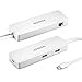 Anker 4-Port USB-C Portable Data Hub, with a Premium Power Delivery Charging Port and Gigabit Ethernet Included for MacBook Pro 2016, Chromebook Pixel and Other Devices