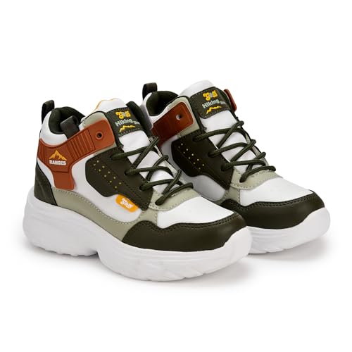 Image of G&D Ranges Unisex Kids Shoes Soft Sole | Memory Form with EVA Sole | Synthetic Upper Breathable, Lightweight | Comfortable & Durable Stylish Indoor & Outdoor | Sports Shoes