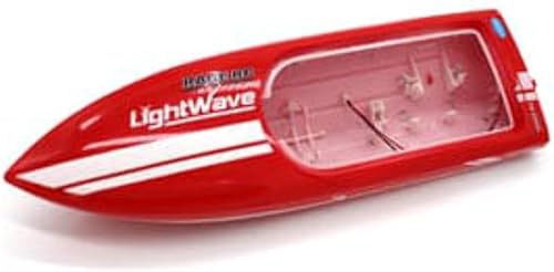 Rage R/C RGRB1161 Replacement Printed Hull; LightWave, Red