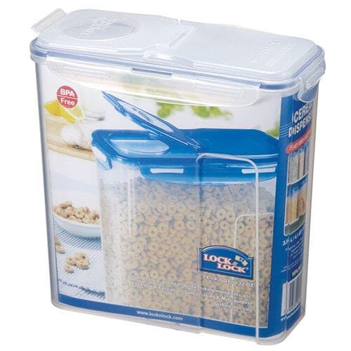 LocknLock Classic 3.9L Airtight Cereal Container with Pouring Hole and Lid