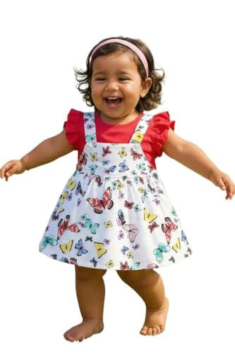 Image of Clothe Funn New Born Baby Girl Dress Knee Length
