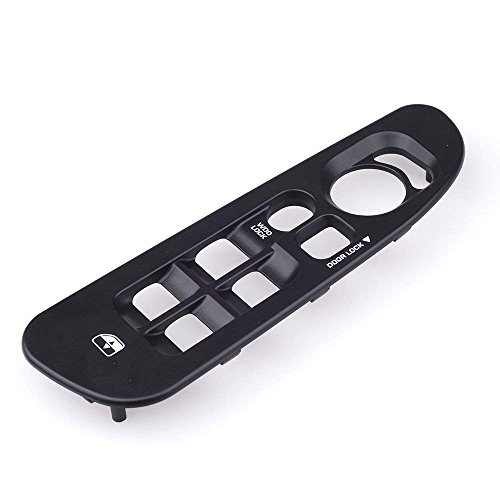 Window Switch Bezel For 2002-2010 Dodge Ram 1500 2500 3500 Quad Cab, Replace Oe 5Hz71Wl5Ae 5Hz71Wl5Ad 5Hz71Xdvae, Driver Side Window Door Switch Cover Panel Bezel Trim (Black) #TOP3