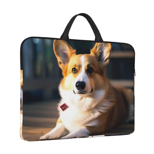 Smart Corgi Maletín para Laptop 14 pulgadas miniatura 1