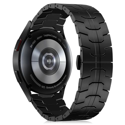 [ShinKin] 20mm �X�e�����X�o���h Samsung Galaxy Watch FE/Galaxy Watch 7/6/5/4 40mm 44mm /6 classic 43mm 47mm �Ή� �����x���g �h�K �ϋv�� �r�W�l�X�� �ϏՌ� �j��