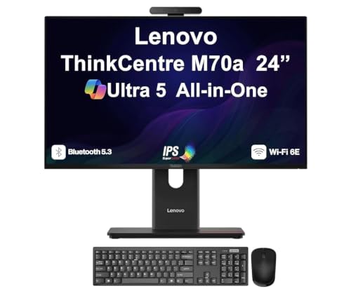 Lenovo ThinkCentre M70a Gen 6 Business AIO 24" IPS FHD, Ultra 5, 64GB/1TB