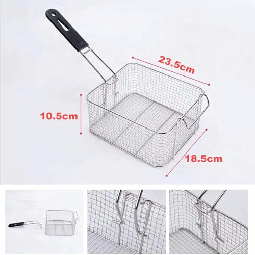 Friteuse électrique 2500W à thermostat et panier amovible