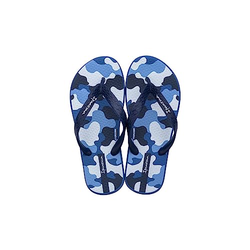 Image of Ipanema boys Ipanema Temas Xi Kids Flip-Flop, Blue/Blue, 9 Toddler