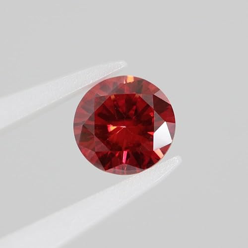 Miniatura 4 de Granate suelto Moissanite VVS1 Excelente corte de diamante para la fabricación de anillos de joyería con informe GRA
