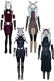 Rodwake Adult Tano Costume Wars Cosplay Sith Robe Anakin Skywalker Halloween Outfits