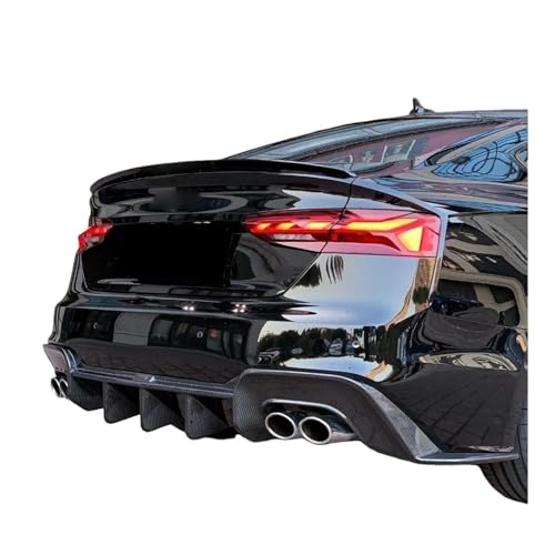 Diffuseur arrière Audi S5 B9.5 en carbone véritable pour un style exclusif