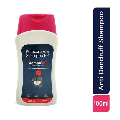 シャンプー kinamama Mankind Xampu KZ Anti Dandruff Shampoo with Ketoconazole | 5.5 pH