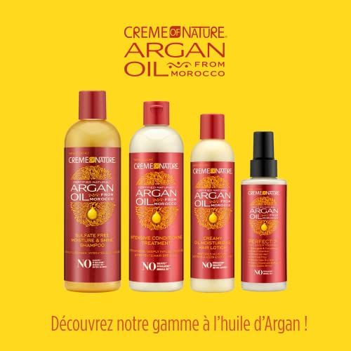 Argan Oil For Hair, Intensive Conditioning Treatment By Creme Of Nature, Argan Oil Of Morocco, Moisturizing Hair Care, 12 Fl Oz #TOP5