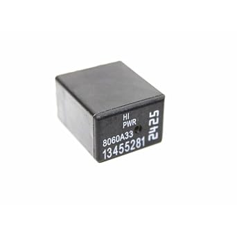 Set of 1Pcs 13455281 RY1928 Hi Power Starter Relays 4 Blade OEM Replacement for GM Equinox Terrain 2425 7200A33