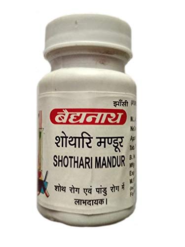 Baidyanath Jhansi Shothari Mandur, 40 Tablets (B07QC7DBJ7) Amazon Price History, Amazon Price Tracker