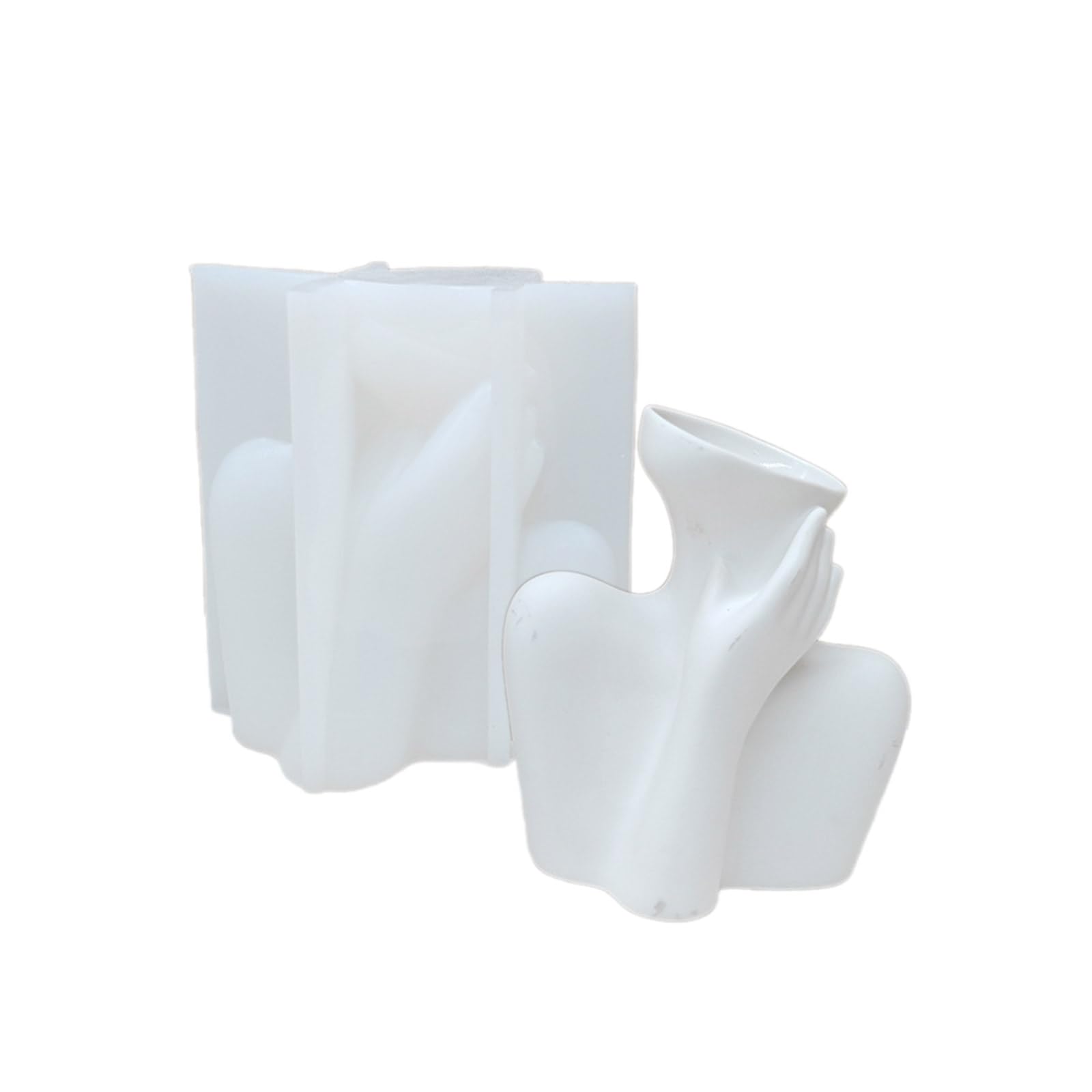 Silikonform für Frauen, Gips, zum Selbermachen, Beton, Blumentöpfe, Vasen, Gips, Zement, Stifthalter, Formen