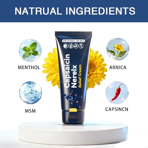 Capsaicin Neuropathy Relief Cream with Arnica and Menthol