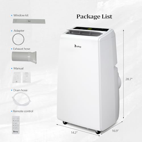 Rovsun YPS5-14H Wifi Enabled 13000 Btu Portable Air Conditioner With Heat, 4-In-1 Cooler, Heater thumb #5