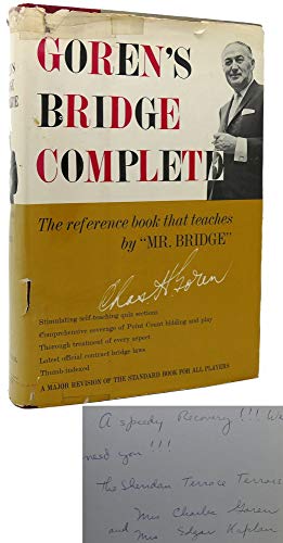 Goren's Bridge Complete B000O6EVSW Book Cover