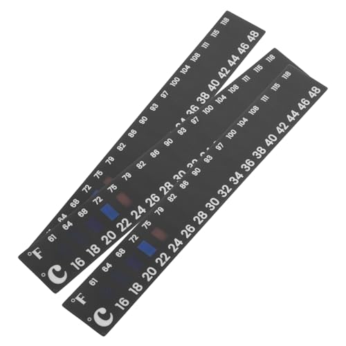 Mikinona 3pcs Brewing Thermometer Sticker Brew Heating Pad Heating Wrap Oven Temperature Strips Brewing Sticker Kit Fermenting on Thermometer Strip Heated Weighted Blanket Instant The Pet