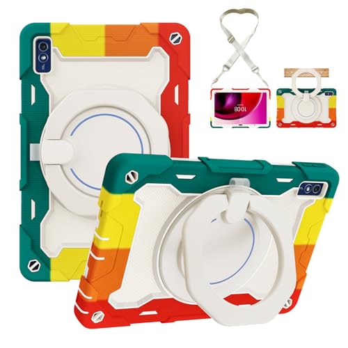 Coque Lenovo Tab M10 5G Antichoc avec Bandoulière et Porte-Crayon