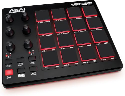 Image of Akai Professional MPD218 USB MIDI Pad Controller, MPD218 (Pack of 10)