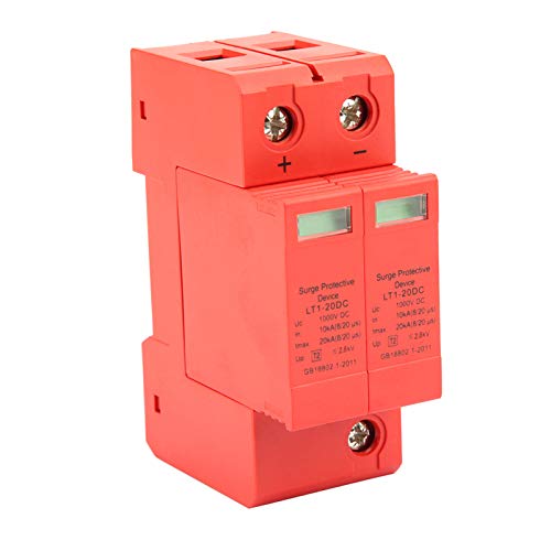 Wattive Überspannungsschutz DC1000V, Überspannungsableiter 2P 10KA~20KA Surge Protector Blitzschutz Überspannungsschutzgeräte for den Heimgebrauch