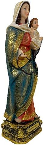 Miniatura 2 de miSantuario Nuestra Señora Del Rosario, Virge Del Rosario - Figura religiosa de 12 pulgadas de resina con estatua religiosa, Nuestra Señora del