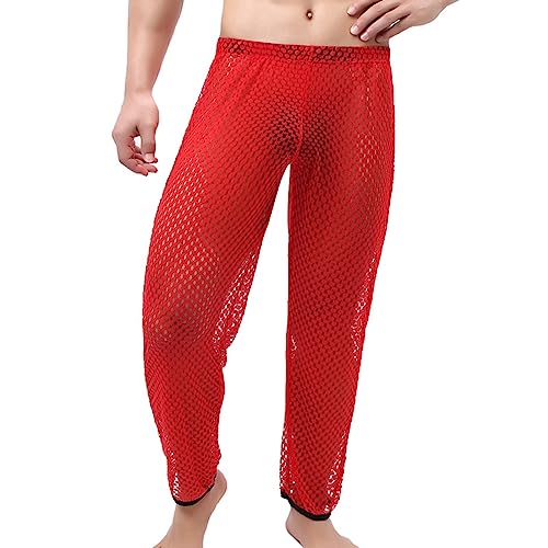 Pantalon transparent homme mode exotique pour détente et loisirs décontractés