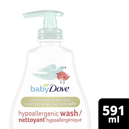 Baby Dove Tip to Toe Baby Wash Sensitive Moisture hypoallergenic and fragrance free 591 ml - Image 3