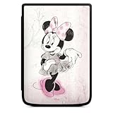  DeinDesign Coque pour liseuse Compatible avec Vivlio Touch Lux 5 Etui pour liseuse Protection pour liseuse Minnie Mouse Disney Vintage