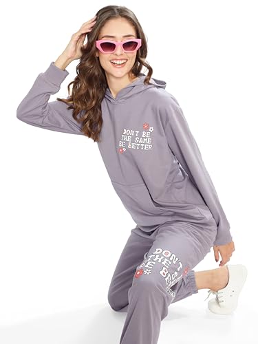 Image of WEET Women Kangaroo Pocket Hoodie & Joggers Track Suit Co-ord Set